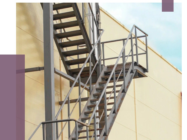 Пожарные лестницы в Дмитрах от 12864 руб. — монтаж и продажа | ПРОЛЁТ-Дмв