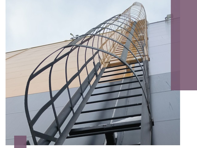 Изготовление и монтаж пожарных лестниц в Дмитрах профессионально