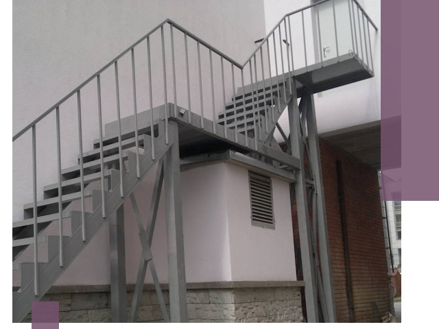 Монтаж пожарных лестниц под ключ в Дмитрах с гарантией качества