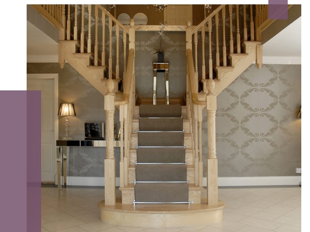 Монтаж деревянных лестниц в Дмитрах от 7986 руб. 