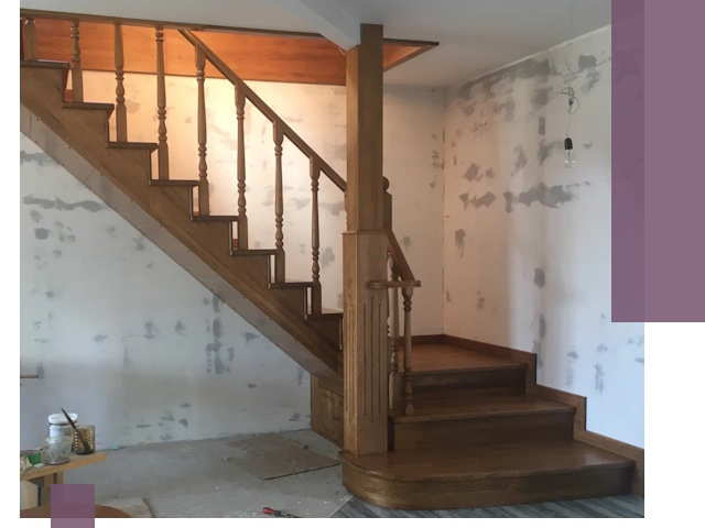 Ремонт деревянных лестниц в Дмитрах: быстро и качественно