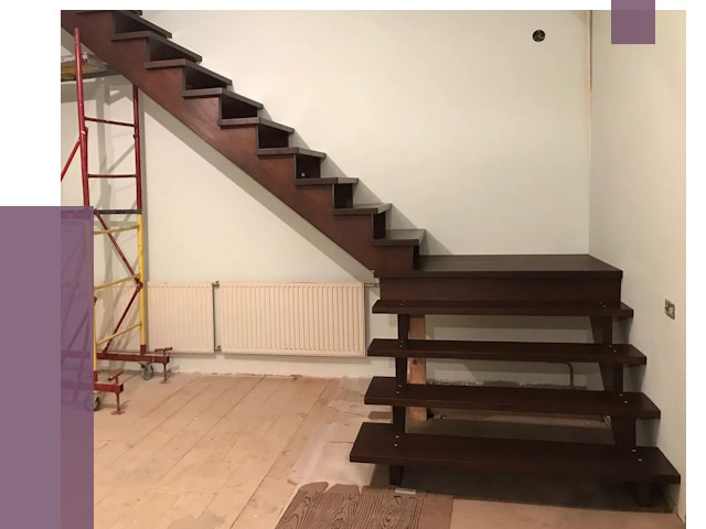 Демонтаж деревянных лестниц в Дмитрах от 2080 руб.