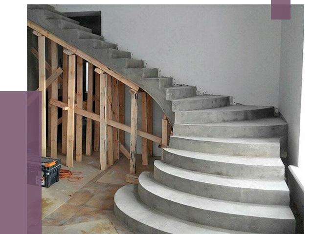 Изготовление бетонных лестниц под ключ в Дмитрах от 20904 руб. | ПРОЛЁТ-Дмв