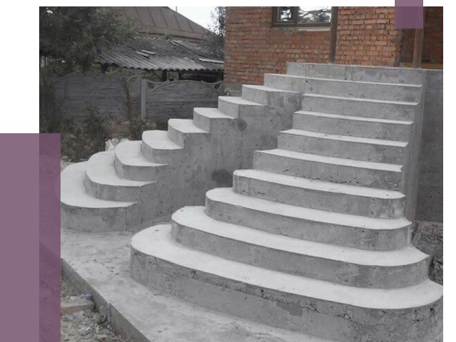 Монтаж бетонных лестниц в Дмитрах от 4502 руб. 