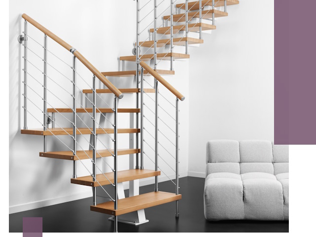 Модульные лестницы под ключ в Дмитрах — монтаж и изготовление