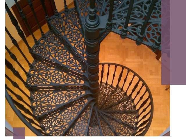 Винтовые лестницы под ключ в Дмитрах: производство и монтаж