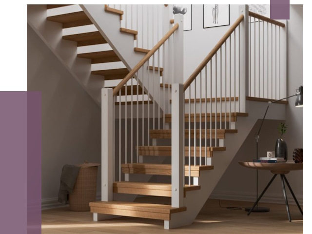 Маршевые лестницы в Дмитрах от 39932 руб. — монтаж | ПРОЛЁТ-Дмв