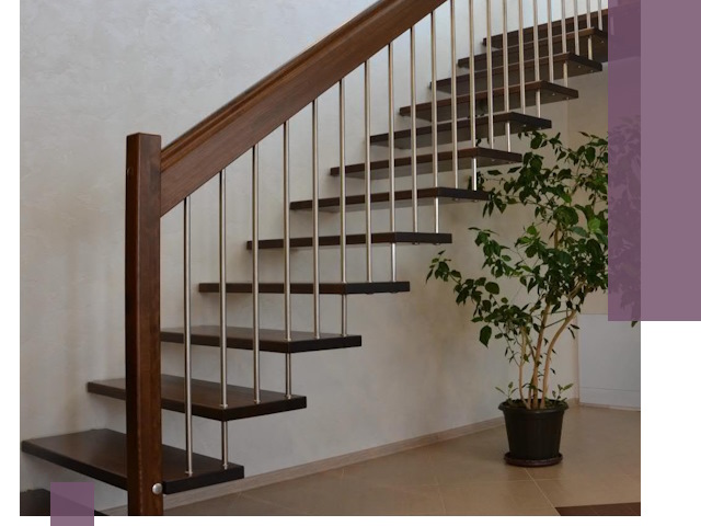 Лестницы на больцах под ключ в Дмитрах – изготовление и монтаж