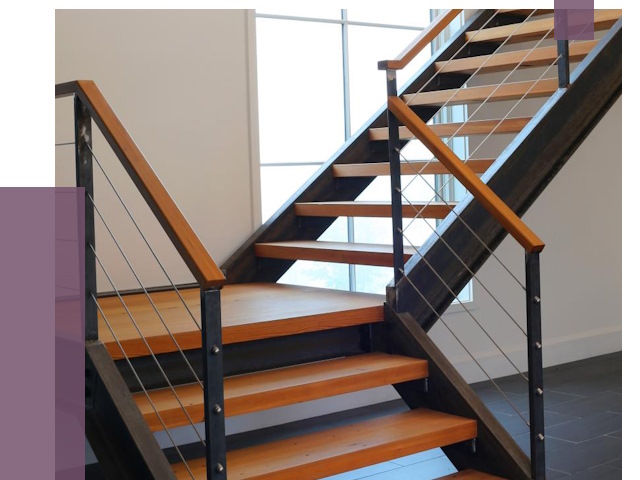 Изготовление лестниц на металлокаркасе в Дмитрах от 19832 руб. | ПРОЛЁТ-Дмв