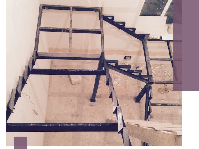 Монтаж лестниц на металлокаркасе в Дмитрах быстро и качественно