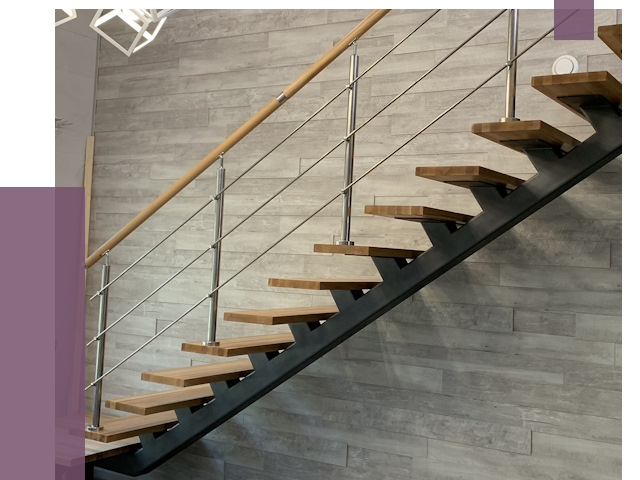 Изготовление лестниц на монокосоуре в Дмитрах от 79864 руб. 