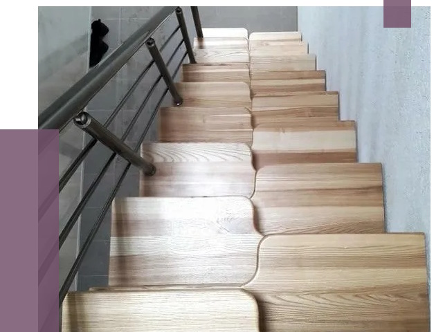 Лестницы гусиный шаг в Дмитрах от 13668 руб. под ключ | ПРОЛЁТ-Дмв