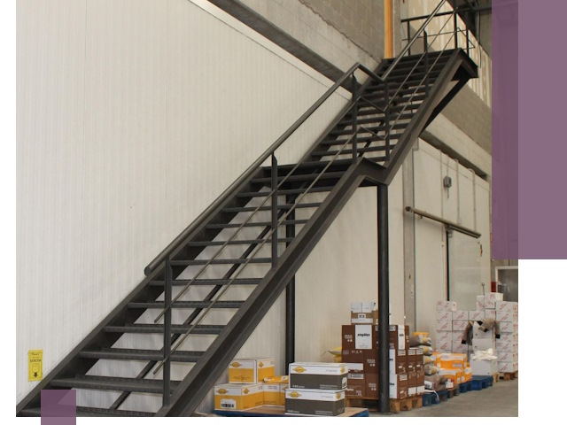 Лестницы для производства в Дмитрах — изготовление и монтаж