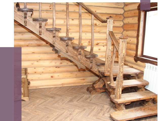 Лестницы в баню в Дмитрах от 20046 руб. — изготовление | ПРОЛЁТ-Дмв