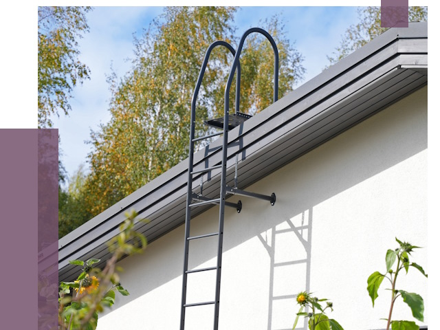 Лестницы на крышу в Дмитрах от 20046 руб. — монтаж и монтаж ПРОЛЁТ-Дмв