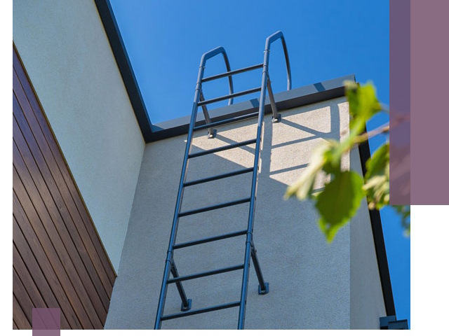 Лестницы на крышу в Дмитрах — изготовление, монтаж, демонтаж