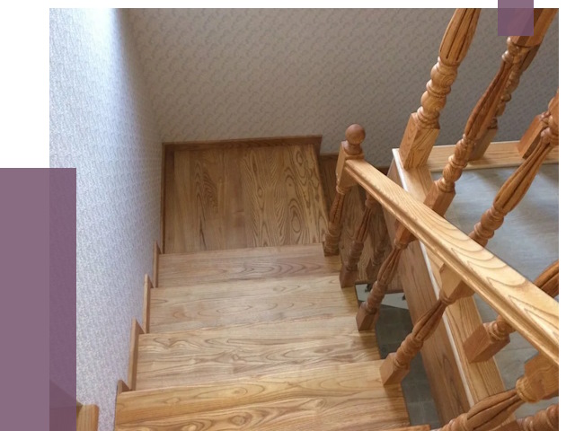 Сосновые лестницы в Дмитрах под ключ от 8469 руб.  | ПРОЛЁТ-Дмв