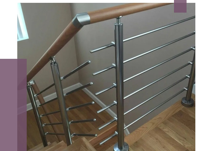 Изготовление перил в Дмитрах от 4824 руб. — перила на заказ | ПРОЛЁТ-Дмв