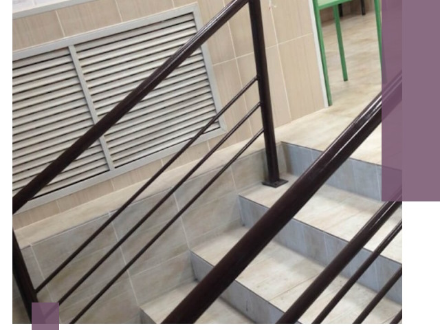 Изготовление перил из металла под ключ в Дмитрах