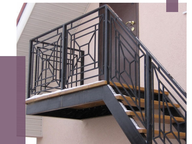 Металлические перила в Дмитрах от 4502 руб.  | ПРОЛЁТ-Дмв