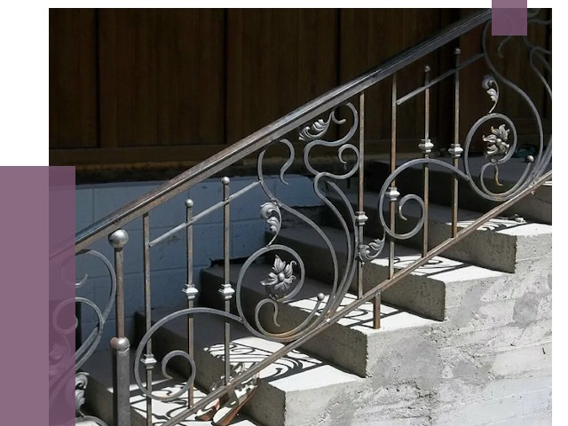 Кованые перила в Дмитрах от 9112 руб. под ключ — качество от ПРОЛЁТ-Дмв