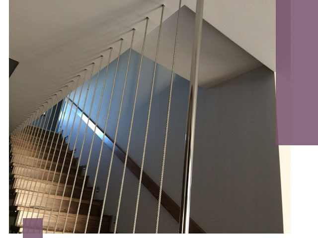 Тросовые перила под ключ в Дмитрах — производство и монтаж