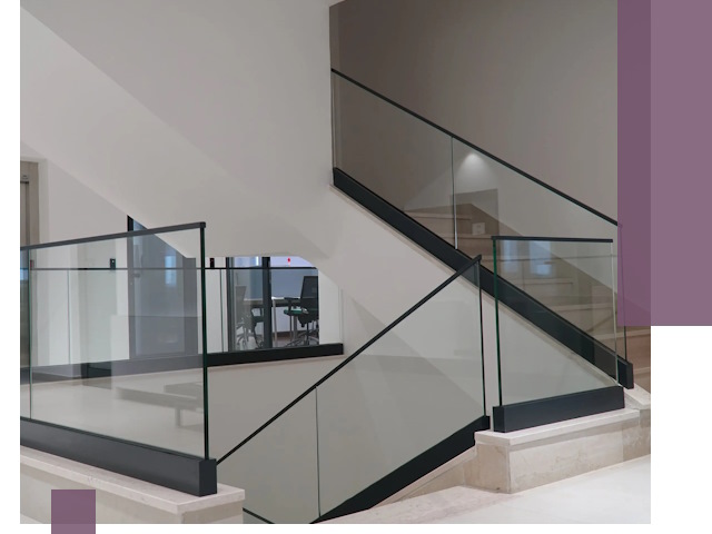 Стеклянные перила премиум-класса с установкой в Дмитрах