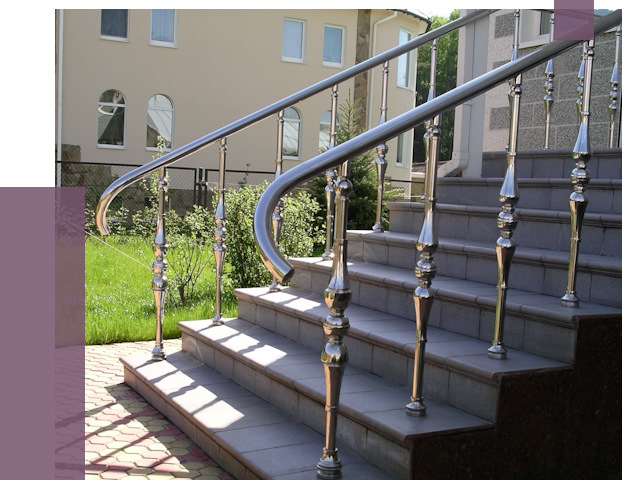 Перила для крыльца в Дмитрах от 11256 руб. — монтаж ПРОЛЁТ-Дмв