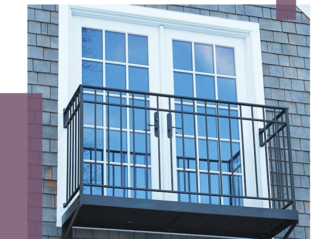 Французские балконы в Дмитрах от 7772 руб. за м2