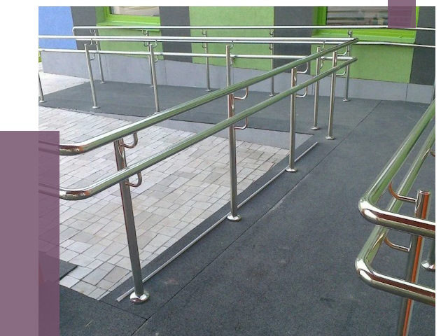 Ограждения пандусов в Дмитрах от 4556 руб. монтаж | ПРОЛЁТ-Дмв