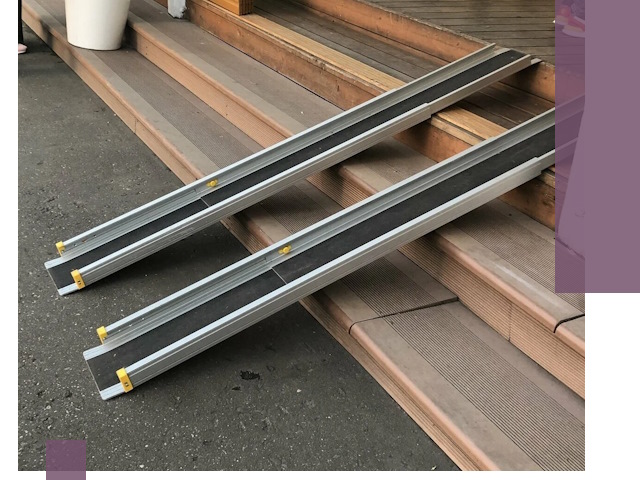 Телескопические пандусы под ключ в Дмитрах — изготовление и монтаж