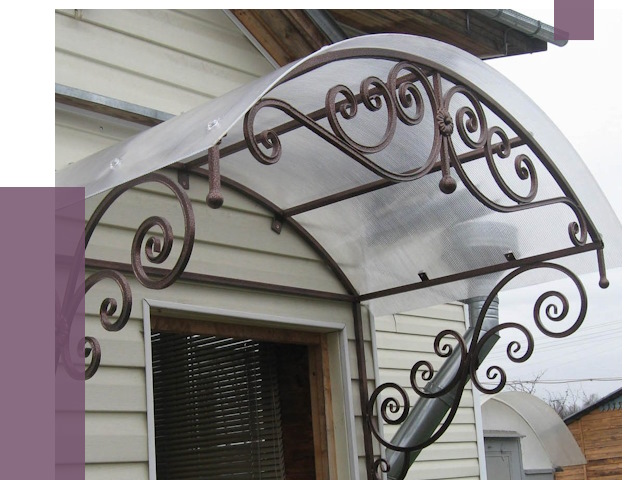 Изготовление козырьков в Дмитрах от 7718 руб. — заказать | ПРОЛЁТ-Дмв