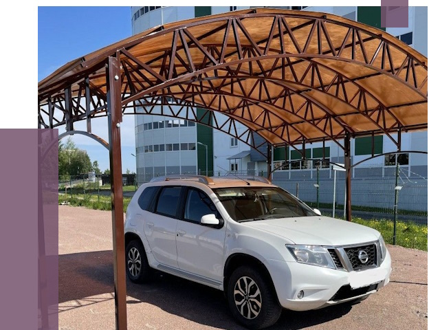 Недорогие навесы в Дмитрах от 45024 руб. | ПРОЛЁТ-Дмв