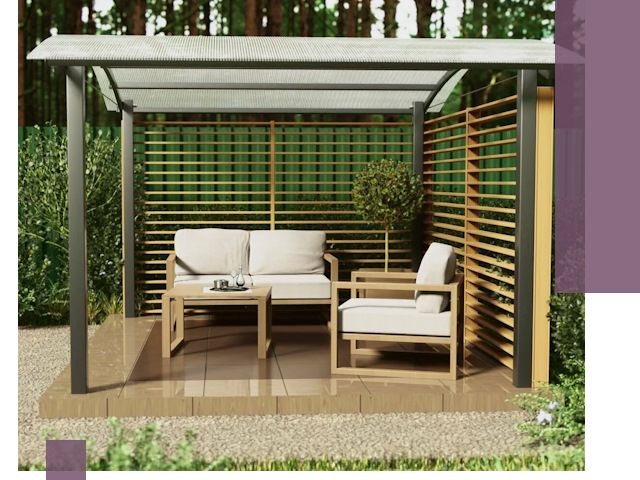 Навесы для дачи в Дмитрах: изготовление, монтаж и демонтаж