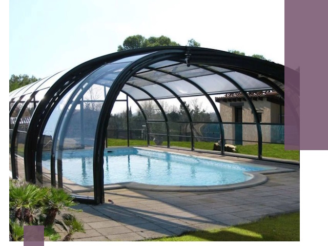 Навесы для бассейна в Дмитрах: изготовление и монтаж под ключ