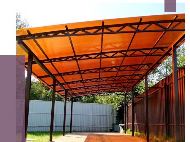 Односкатные навесы под ключ в Дмитрах от 13775 руб. 