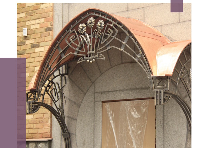 Арочные козырьки в Дмитрах от 15276 руб. 