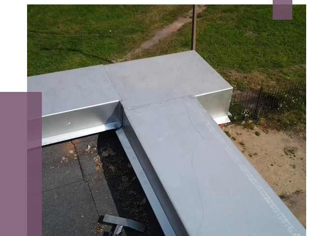 Оцинкованные парапеты в Дмитрах от 8415 руб.  | ПРОЛЁТ-Дмв