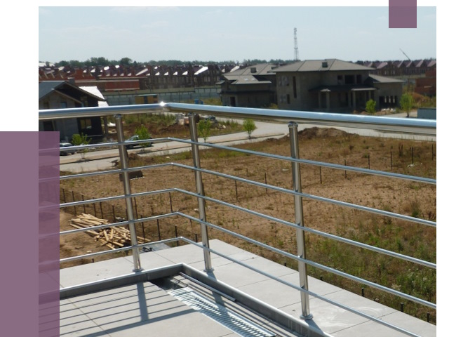 Парапеты из нержавеющей стали в Дмитрах от 8362 руб. за м² | ПРОЛЁТ-Дмв