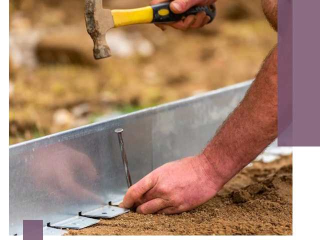 Монтаж металлических бордюров в Дмитрах быстро и качественно