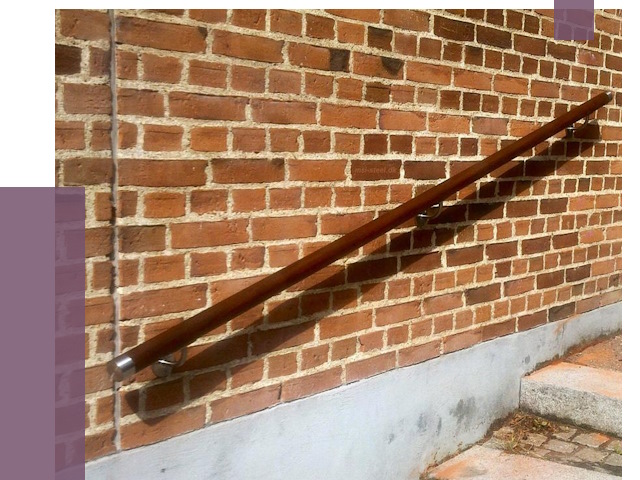 Изготовление пристенных поручней в Дмитрах от 4663 руб. — ПРОЛЁТ-Дмв