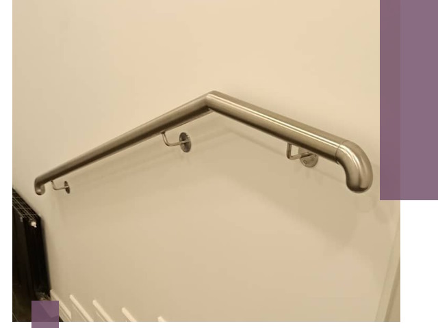 Изготовление пристенных поручней в Дмитрах под ключ за сроки