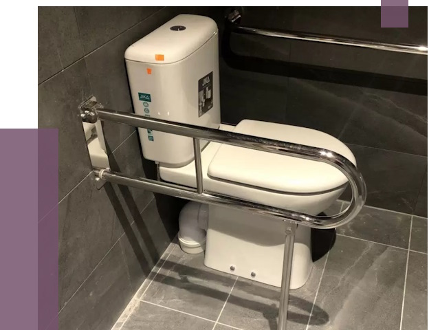 Поручни для санузлов в Дмитрах от 4502 руб. | ПРОЛЁТ-Дмв