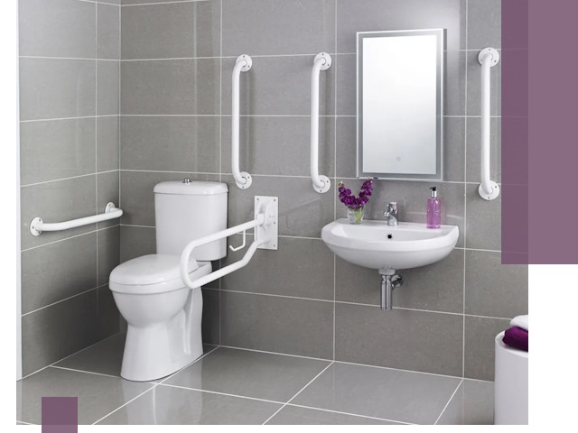 Поручни для санузлов в Дмитрах: установка, ремонт и монтаж