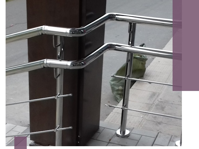 Монтаж поручней из нержавеющей стали в Дмитрах качественно и быстро